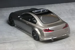 Pandora RC 1/10 V35 Skyline (Infiniti G35 Coupe) Unpainted Body Shell - Clear image 128231