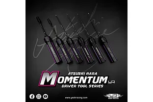 Yeah Racing Aluminium Momentum 1.5mm Hex Driver - Black/Purple image 12