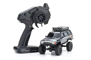 Kyosho Mini-Z Toyota 4Runner Hilux Surf 4x4 RC Rock Crawler Electric 4WD RTR - Dark Grey Metallic image 128453