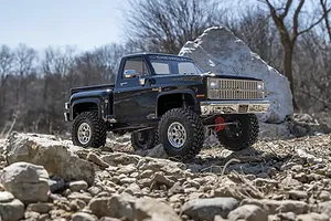 Axial SCX10 III Base Camp '82 Chevy K10 RC Rock Crawler Electric 4WD 1/10 Scale RTR - Black image 128461