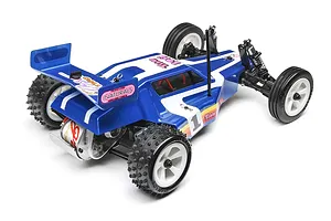 Losi Mini JRX2 RC Buggy Electric 2WD 1/16 Scale RTR - Blue image 128476