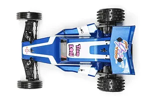 Losi Mini JRX2 RC Buggy Electric 2WD 1/16 Scale RTR - Blue image 128478