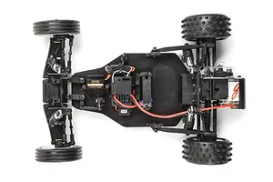 Losi Mini JRX2 RC Buggy Electric 2WD 1/16 Scale RTR - Blue image 128482