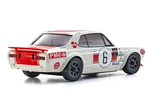 Kyosho Mini-Z Nissan Skyline 2000GT-R RC Drift Car Electric AWD RTR - White/Red image 128504