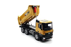 HuiNa 1582 RC Dump Truck 6WD 1/14 Scale RTR - Yellow image 128533