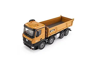 HuiNa 1536 RC Dump Truck Electric 8WD 1/14 Scale RTR - Yellow image 128556
