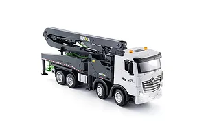 HuiNa 1381 RC Concrete Pump Truck Electric 2WD 1/18 Scale RTR - Grey image 128565