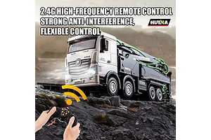 HuiNa 1381 RC Concrete Pump Truck Electric 2WD 1/18 Scale RTR - Grey image 128567