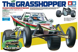 Tamiya The Grasshopper RC Buggy Electric 2WD 1/10 Scale Kit - Black Limited Edition image 128626