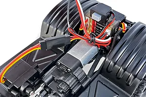 Hobby Plus CR-18P Evo Rock Van RC Rock Crawler Electric 4WD 1/18 Scale RTR - Metal Gun image 128667