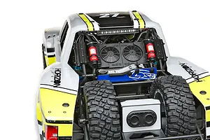 Losi Super Baja Rey 2.0 8S 4X4 RC Short Course Truck Electric Brushless 4WD 1/6 Scale RTR - Brenthel Edition Yellow image 128697