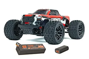 ARRMA Granite Grom 4x4 RC Monster Truck Electric 4WD 1/18 Scale RTR - Red image 128865