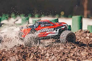 ARRMA Granite Grom 4x4 RC Monster Truck Electric 4WD 1/18 Scale RTR - Red image 128874