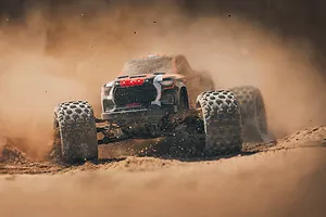 ARRMA Granite Grom 4x4 RC Monster Truck Electric 4WD 1/18 Scale RTR - Red image 128876