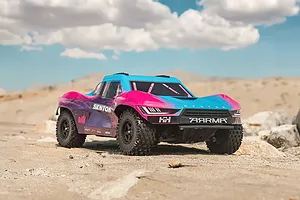 ARRMA Senton 223S BLX Short Course Truck Electric Brushless 4WD 1/10 Scale RTR with DSC - Blue image 128888