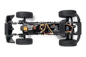 Axial SCX24 Base Camp RC Rock Crawler Electric 4WD 1/24 Scale RTR - Blue image 128897