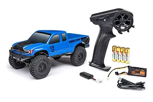 Axial SCX24 Base Camp RC Rock Crawler Electric 4WD 1/24 Scale RTR - Blue image 128902