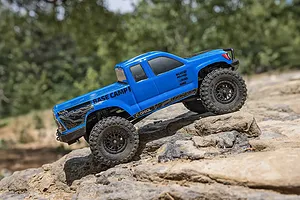 Axial SCX24 Base Camp RC Rock Crawler Electric 4WD 1/24 Scale RTR - Blue image 128909