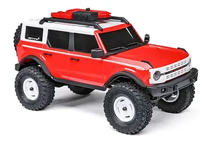 Axial SCX24 2021 Ford Bronco Heritage RC Rock Crawler Electric 4WD 1/24 Scale RTR - Red image 129033