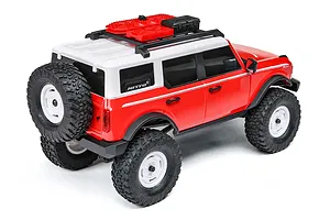 Axial SCX24 2021 Ford Bronco Heritage RC Rock Crawler Electric 4WD 1/24 Scale RTR - Red image 129034