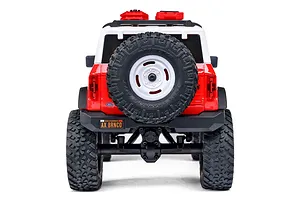 Axial SCX24 2021 Ford Bronco Heritage RC Rock Crawler Electric 4WD 1/24 Scale RTR - Red image 129037