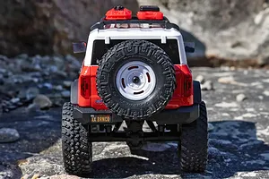 Axial SCX24 2021 Ford Bronco Heritage RC Rock Crawler Electric 4WD 1/24 Scale RTR - Red image 129043