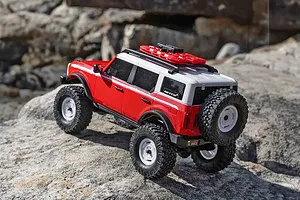 Axial SCX24 2021 Ford Bronco Heritage RC Rock Crawler Electric 4WD 1/24 Scale RTR - Red image 129044