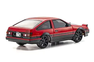 Kyosho First Mini-Z Toyota Sprinter Trueno AE86 RC Car Electric 2WD 1/28 RTR - Red/Black image 129144