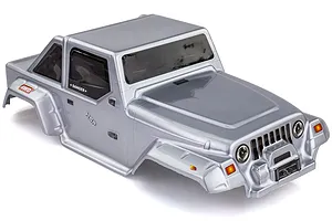 HSP 1/8 Truck Painted Silver Body Shell image 12918