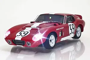 Kyosho First Mini-Z Shelby Cobra Daytona RC Car Electric 2WD 1/28 RTR - Red image 129171