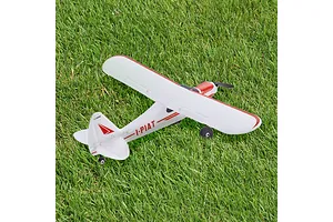 FMS RC Plane PA-18 Super Cub 500mm 3D Aerobatic RTF - White/Red image 129235