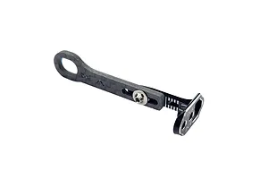 RC Maker Aluminium X-Lite Horizontal Rear Body Mounts 2Pcs - Black image 129248