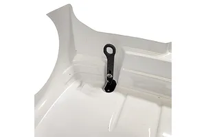 RC Maker Aluminium X-Lite Horizontal Rear Body Mounts 2Pcs - Black image 129250