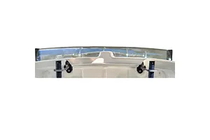 RC Maker Aluminium X-Lite Horizontal Rear Body Mounts 2Pcs - Black image 129252