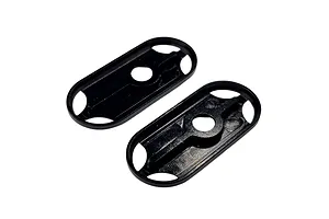 INOV8 Aluminium X-Lite Wing Buttons 2Pcs - Black image 129256