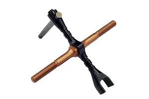 INOV8 Aluminium HexLite 4mm Turnbuckle and 2mm Hex with Steel Tip Multi-Tool - Black image 129260