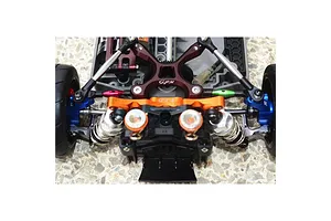 GPM Aluminium Rear Hub Carriers 2Pcs - Blue image 129317