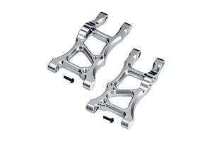 GPM Aluminium Rear Suspension Arms 2Pcs - Grey Silver image 129331