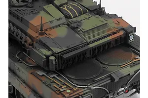 Tamiya Leopard 2 A7V RC Main Battle Tank 1/16 Kit - German Federal Army image 129351