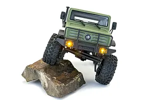 Hobby Plus CR-18P V3 T Hunter RC Rock Crawler Electric Brushless 4WD 1/18 Scale RTR - Matte Sand image 129442