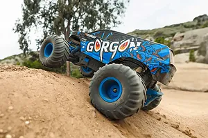 ARRMA GORGON Mega 550 RC Monster Truck Electric 2WD 1/10 Scale RTR - Blue image 129461