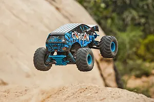 ARRMA GORGON Mega 550 RC Monster Truck Electric 2WD 1/10 Scale RTR - Blue image 129465