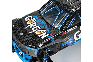 ARRMA GORGON Mega 550 RC Monster Truck Electric 2WD 1/10 Scale RTR - Blue image 129471