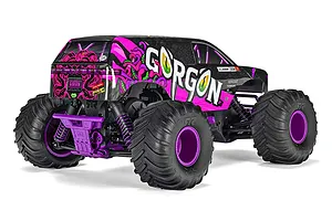 ARRMA GORGON Mega 550 RC Monster Truck Electric 2WD 1/10 Scale RTR - Purple image 129476