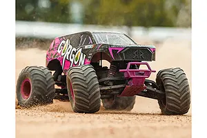 ARRMA GORGON Mega 550 RC Monster Truck Electric 2WD 1/10 Scale RTR - Purple image 129477