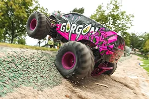 ARRMA GORGON Mega 550 RC Monster Truck Electric 2WD 1/10 Scale RTR - Purple image 129481