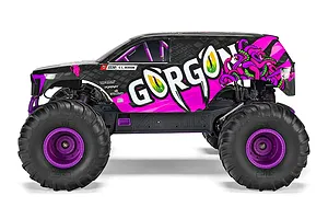 ARRMA GORGON Mega 550 RC Monster Truck Electric 2WD 1/10 Scale RTR - Purple image 129492