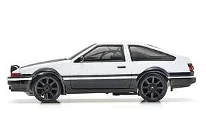 Kyosho First Mini-Z Toyota Sprinter Trueno AE86 RC Car Electric 2WD 1/28 RTR - White/Black image 129532