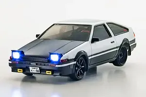 Kyosho First Mini-Z Toyota Sprinter Trueno AE86 RC Car Electric 2WD 1/28 RTR - White/Black image 129533