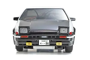 Kyosho First Mini-Z Toyota Sprinter Trueno AE86 RC Car Electric 2WD 1/28 RTR - White/Black image 129535